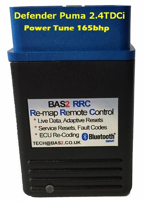 BAS2 RRC Defender 2.4L TDCi 165bhp Power Tune